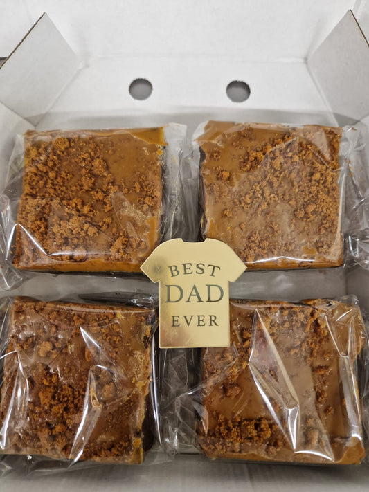 Fathers Day Brownie Box