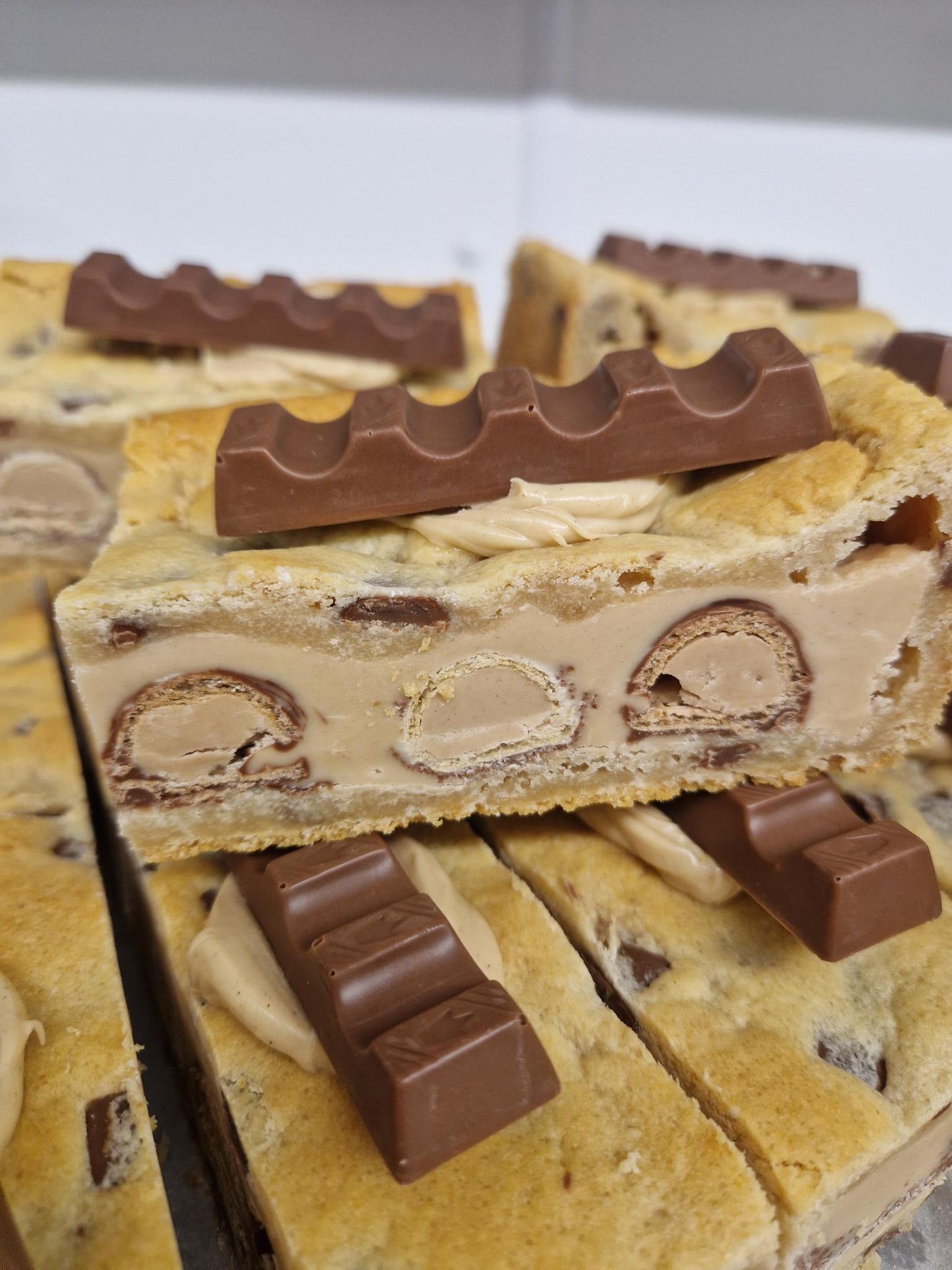 Kinder Cookie Pie Slice
